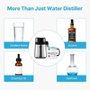 image:imageVEVOR Water Distiller 6L16 Gallon Larger Pure Water Purifier Filter for Home Table Countertop 900W Glass Pot Distilled Maker Stainless Steel Interior Drinking Machine to Make Clean WaterSilver