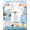 image:imageVEVOR Water Distiller 6L16 Gallon Larger Pure Water Purifier Filter for Home Table Countertop 900W Glass Pot Distilled Maker Stainless Steel Interior Drinking Machine to Make Clean WaterWhite