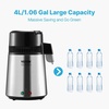 image:imageVEVOR Water Distiller 6L16 Gallon Larger Pure Water Purifier Filter for Home Table Countertop 900W Glass Pot Distilled Maker Stainless Steel Interior Drinking Machine to Make Clean WaterSilver
