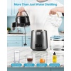 image:imageVEVOR Water Distiller 6L16 Gallon Larger Pure Water Purifier Filter for Home Table Countertop 900W Glass Pot Distilled Maker Stainless Steel Interior Drinking Machine to Make Clean WaterGrey
