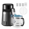 image:imageVEVOR Water Distiller 6L16 Gallon Larger Pure Water Purifier Filter for Home Table Countertop 900W Glass Pot Distilled Maker Stainless Steel Interior Drinking Machine to Make Clean WaterGrey