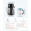 image:imageVEVOR Water Distiller 6L16 Gallon Larger Pure Water Purifier Filter for Home Table Countertop 900W Glass Pot Distilled Maker Stainless Steel Interior Drinking Machine to Make Clean WaterGrey