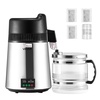 image:imageVEVOR Water Distiller 6L16 Gallon Larger Pure Water Purifier Filter for Home Table Countertop 900W Glass Pot Distilled Maker Stainless Steel Interior Drinking Machine to Make Clean WaterSilver
