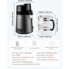 image:imageVEVOR Water Distiller 6L16 Gallon Larger Pure Water Purifier Filter for Home Table Countertop 900W Glass Pot Distilled Maker Stainless Steel Interior Drinking Machine to Make Clean WaterGrey