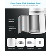 image:imageVEVOR Water Distiller 6L16 Gallon Larger Pure Water Purifier Filter for Home Table Countertop 900W Glass Pot Distilled Maker Stainless Steel Interior Drinking Machine to Make Clean WaterWhite