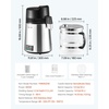 image:imageVEVOR Water Distiller 6L16 Gallon Larger Pure Water Purifier Filter for Home Table Countertop 900W Glass Pot Distilled Maker Stainless Steel Interior Drinking Machine to Make Clean WaterSilver