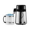 image:imageVEVOR Water Distiller 6L16 Gallon Larger Pure Water Purifier Filter for Home Table Countertop 900W Glass Pot Distilled Maker Stainless Steel Interior Drinking Machine to Make Clean WaterSilver