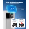 image:imageVEVOR Water Softener 40000 Grains Whole House Water Softener System with Automatic Touch Control Panel Bypass Valve Reduce Hardness and Minerals Improve Water Quality for 23 Bathrooms