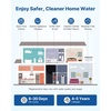 image:imageVEVOR Water Softener 40000 Grains Whole House Water Softener System with Automatic Touch Control Panel Bypass Valve Reduce Hardness and Minerals Improve Water Quality for 23 Bathrooms
