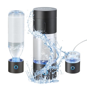 image:imageVEVOR Hydrogen Water Bottle Generator 230 ml  81 oz Capacity Portable Hydrogen Water Maker SPE Technology Hydrogen Rich Water Ionizer Machine with Nasal Inhalation Tube and SelfCleaning78 Ounces
