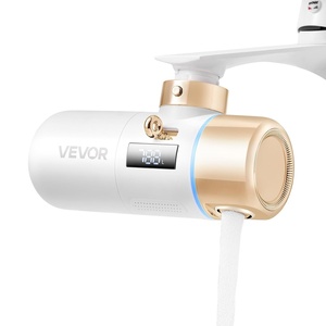 image:imageVEVOR Skincare Water Filter Faucet Mount Water Filters with MicroNano Bubble for Skin Sink Tap Purifier Removes Chlorine with 1 Filter for Kitchen and Bathroom Faucets Pink  GoldGold