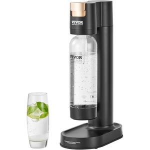 image:imageVEVOR Sparkling Water Maker Soda Maker Machine for Home Soda Maker with BPAfree 1L PET Bottle 2 CO2 CylindersNot Contain CO2 GAS Compatible with Mainstream Screwin 60L CO2 Cylinder1 Bottles