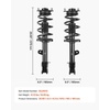 image:imageVEVOR 84176675 5801106 Rear Air Shock Absorber Strut 2 PCS Compatible with 20152019 Cadillac Escalade Chevrolet Suburban Tahoe GMC Yukon XL Replacement for 22283446 22278958 5801068 23151122Front 2PCS