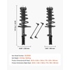 image:imageVEVOR 84176675 5801106 Rear Air Shock Absorber Strut 2 PCS Compatible with 20152019 Cadillac Escalade Chevrolet Suburban Tahoe GMC Yukon XL Replacement for 22283446 22278958 5801068 23151122Rear 2PCS