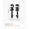 image:imageVEVOR 84176675 5801106 Rear Air Shock Absorber Strut 2 PCS Compatible with 20152019 Cadillac Escalade Chevrolet Suburban Tahoe GMC Yukon XL Replacement for 22283446 22278958 5801068 23151122Front 2PCS
