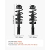 image:imageVEVOR Front Shock Absorber Strut Assembly 2Pcs Shock and Strut Assembly with Coil Spring Fit 20072012 GMC Acadia 20082012 Buick Enclave 20092012 Chevrolet Traverse Replace OE 116801725180912 traverse front