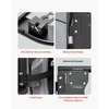image:imageVEVOR Jeep JK Tube Doors 4 Door Fit for 20072018 Jeep Wrangler JK Hunting Style Jeep Tubular Door with Rubber Pads amp Toughened Steel Tube amp HeavyDuty Hinges amp OE LatchJK 4door