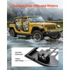 image:imageVEVOR Jeep Tube Doors 4 Door Adventure Style Jeep JK Tubular Door Fit for 20072018 Jeep Wrangler JK with HeavyDuty Hinges amp OE Latch amp Rubber Pads amp Toughened Steel TubeJLJT