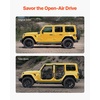 image:imageVEVOR Jeep Tube Doors 4 Door Adventure Style Jeep JK Tubular Door Fit for 20072018 Jeep Wrangler JK with HeavyDuty Hinges amp OE Latch amp Rubber Pads amp Toughened Steel TubeJK