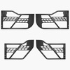 image:imageVEVOR Jeep Tube Doors 4 Door Adventure Style Jeep JK Tubular Door Fit for 20072018 Jeep Wrangler JK with HeavyDuty Hinges amp OE Latch amp Rubber Pads amp Toughened Steel TubeJLJT