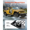 image:imageVEVOR Jeep Tube Doors 4Door Compatible with 20072018 Jeep Wrangler JK Unlimited Steel Off Road Front amp Rear Tubular Half Doors with DOT Certified Side View Mirrors Storage Bag and Rubber Pads2JK