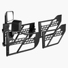 image:imageVEVOR Jeep Tube Doors 4Door Compatible with 20072018 Jeep Wrangler JK Unlimited Steel Off Road Front amp Rear Tubular Half Doors with DOT Certified Side View Mirrors Storage Bag and Rubber PadsJLJT