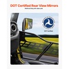 image:imageVEVOR Jeep Tube Doors 4Door Compatible with 20072018 Jeep Wrangler JK Unlimited Steel Off Road Front amp Rear Tubular Half Doors with DOT Certified Side View Mirrors Storage Bag and Rubber PadsJK