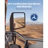 image:imageVEVOR Jeep Tube Doors 4Door Compatible with 20072018 Jeep Wrangler JK Unlimited Steel Off Road Front amp Rear Tubular Half Doors with DOT Certified Side View Mirrors Storage Bag and Rubber PadsJK
