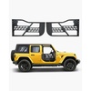 image:imageVEVOR Jeep Tube Doors 4Door Compatible with 20072018 Jeep Wrangler JK Unlimited Steel Off Road Front amp Rear Tubular Half Doors with DOT Certified Side View Mirrors Storage Bag and Rubber Pads2JK