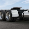 image:imageVEVOR Quarter Fenders for Semi Trucks 24 x 24 Semi Truck Fenders with Tube Bracket and Mounting Hardware 1 Pair Right amp Left Quarter Fender Set Fit for Freightliner Peterbilt KenworthsilverStainless Steel