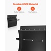 image:imageVEVOR Quarter Fenders for Semi Trucks 24 x 24 Semi Truck Fenders with Tube Bracket and Mounting Hardware 1 Pair Right amp Left Quarter Fender Set Fit for Freightliner Peterbilt KenworthPlastic