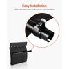 image:imageVEVOR Quarter Fenders for Semi Trucks 24 x 24 Semi Truck Fenders with Tube Bracket and Mounting Hardware 1 Pair Right amp Left Quarter Fender Set Fit for Freightliner Peterbilt KenworthPlastic