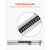 image:imageVEVOR Stainless Steel Mud Flap Hangers with Light Cutouts 212 Bolt Spacing Spring Loaded Mudflap Hangers for Semi Trucks 1 Pair Heavy Duty Semi Truck Mud Flap Hanger Set SilverSilver  118 Bolt Spacing