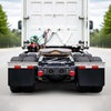 image:imageVEVOR Stainless Steel Mud Flap Hangers with Light Cutouts 212 Bolt Spacing Spring Loaded Mudflap Hangers for Semi Trucks 1 Pair Heavy Duty Semi Truck Mud Flap Hanger Set SilverSilver  118 Bolt Spacing