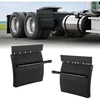 image:imageVEVOR Quarter Fenders for Semi Trucks 24 x 24 Semi Truck Fenders with Tube Bracket and Mounting Hardware 1 Pair Right amp Left Quarter Fender Set Fit for Freightliner Peterbilt KenworthPlastic