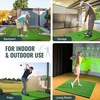 image:imageVEVOR Golf Hitting Mat Artificial Turf Thickened Practice Hitting Mat for Outdoor amp Indoor Golf Gifts for MenWomen5x4ft  18mm Thick