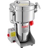 image:imageVEVOR 2500g Electric Grain Mill Grinder 3400W 32000RPM High Speed Spice Corn Dry Grinding Machine Stainless Steel Pulverizer Powder Machine for Dried Grains Coffee Beans Spices Nuts 270 Swing Type