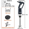 image:imageVEVOR Commercial Immersion Blender 500W Heavy Duty Hand Mixer 16 inch Stepless Variable Speed Mixer with Stainless Steel Blade MultiPurpose Portable Mixer for Soup Sauces Mashed Potatoes Cream500Watt 12Inch