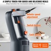 image:imageVEVOR Commercial Immersion Blender 500W Heavy Duty Hand Mixer 16 inch Stepless Variable Speed Mixer with Stainless Steel Blade MultiPurpose Portable Mixer for Soup Sauces Mashed Potatoes Cream750Watt 20inch
