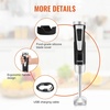 image:imageVEVOR Commercial Immersion Blender 500W Heavy Duty Hand Mixer 16 inch Stepless Variable Speed Mixer with Stainless Steel Blade MultiPurpose Portable Mixer for Soup Sauces Mashed Potatoes Cream200Watt 8Variable