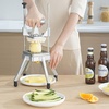 image:imageVEVOR Commercial Vegetable Fruit Chopper 14 Blade Heavy Duty Professional Food Dicer Kattex French Fry Cutter Onion Slicer Stainless Steel for Tomato Peppers Potato MushroomPush style 14