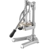 image:imageVEVOR Commercial Vegetable Fruit Chopper Stainless Steel French Fry Cutter w 4 Blades 14 38 12 Vegetable Chopper Dicer wStainless Bowl Heavy Duty Cutter for Potato Tomato Onion Mushroom14  38  12  Juicer Plate