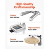 image:imageVEVOR Commercial Vegetable Fruit Chopper Stainless Steel French Fry Cutter w 4 Blades 14 38 12 Vegetable Chopper Dicer wStainless Bowl Heavy Duty Cutter for Potato Tomato Onion Mushroom14  38  12  Juicer Plate
