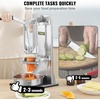 image:imageVEVOR Commercial Vegetable Fruit Chopper Stainless Steel French Fry Cutter w 4 Blades 14 38 12 Vegetable Chopper Dicer wStainless Bowl Heavy Duty Cutter for Potato Tomato Onion Mushroom14  38  6Wedge Slicer  6Wedge Apple Corer