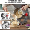 image:imageVEVOR Electric Grain Mill Grinder 600W High Power Commercial Spice Grinder 66 Gal Pulverizer Powder Machine with Galvanized Sharp Blades for Dry Grains Spices Cereals Coffee Corn amp Pepper700g