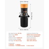 image:imageVEVOR Electric Grain Mill Grinder 600W High Power Commercial Spice Grinder 66 Gal Pulverizer Powder Machine with Galvanized Sharp Blades for Dry Grains Spices Cereals Coffee Corn amp PepperMedium