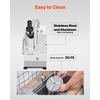 image:imageVEVOR Food Processor amp Vegetable Chopper 3000RPM FoodGrade Stainless Steel Food Processor Chopper with SCurve Blade Multifunctional for Chopping Vegetables Fruit Grains Nuts550 W