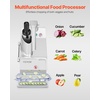 image:imageVEVOR Food Processor amp Vegetable Chopper 3000RPM FoodGrade Stainless Steel Food Processor Chopper with SCurve Blade Multifunctional for Chopping Vegetables Fruit Grains Nuts550 W