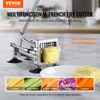 image:imageVEVOR French Fry Cutter Potato Slicer with 12Inch and 38Inch Stainless Steel Blades Manual Potato Cutter Chopper with Suction Cups Great for Potato French Fries Cucumber Vegetables Carrot2 inch  38 inch  14 inch