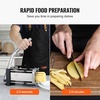 image:imageVEVOR French Fry Cutter Potato Slicer with 12Inch and 38Inch Stainless Steel Blades Manual Potato Cutter Chopper with Suction Cups Great for Potato French Fries Cucumber Vegetables Carrot12 inch  38 inch